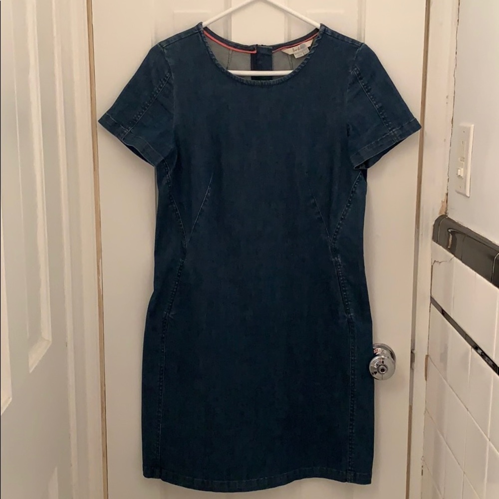 Boden Denim shift dress